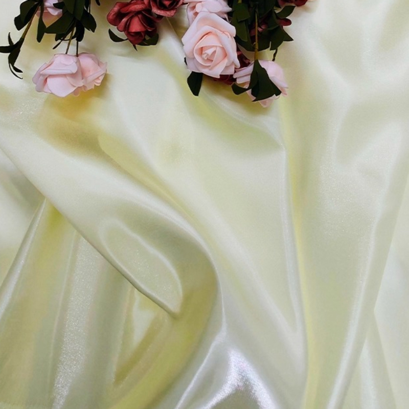 Is Sewing A Textile Craft - Curtains Satin Fabric Lustrous Smooth Crystal
