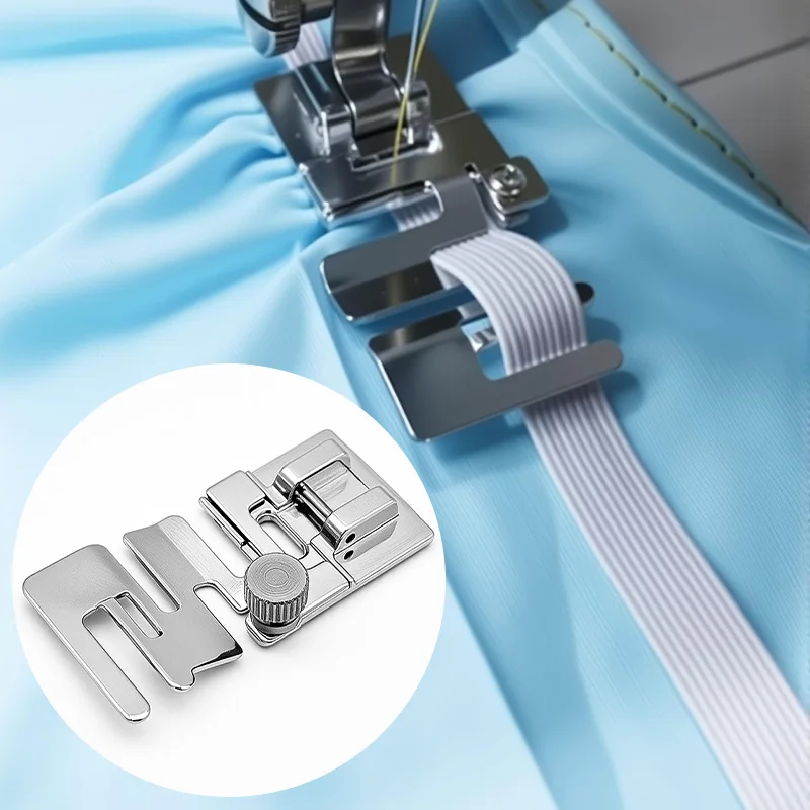 Sewing Machine Fabric - 1Pc Elastic Band Presser Foot Domestic