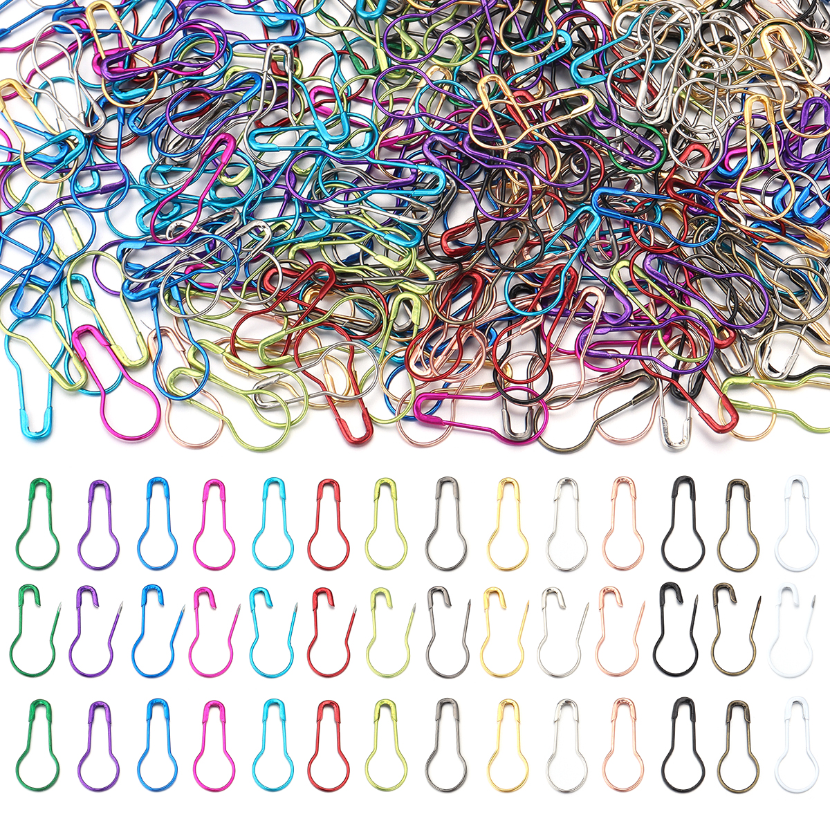 Textile Sewing Kit - 200Pcs/Lot Metal Pins Crochet Accessories Gourd