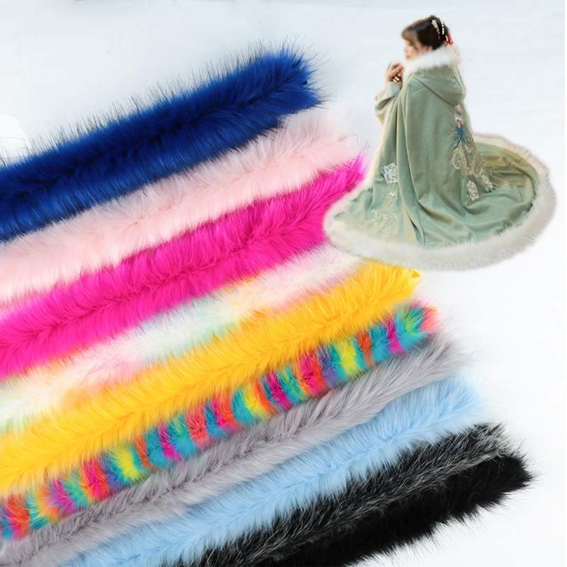 Is Sewing A Textile Craft - 1m Artificial Fox Fur Ribbon Tapes