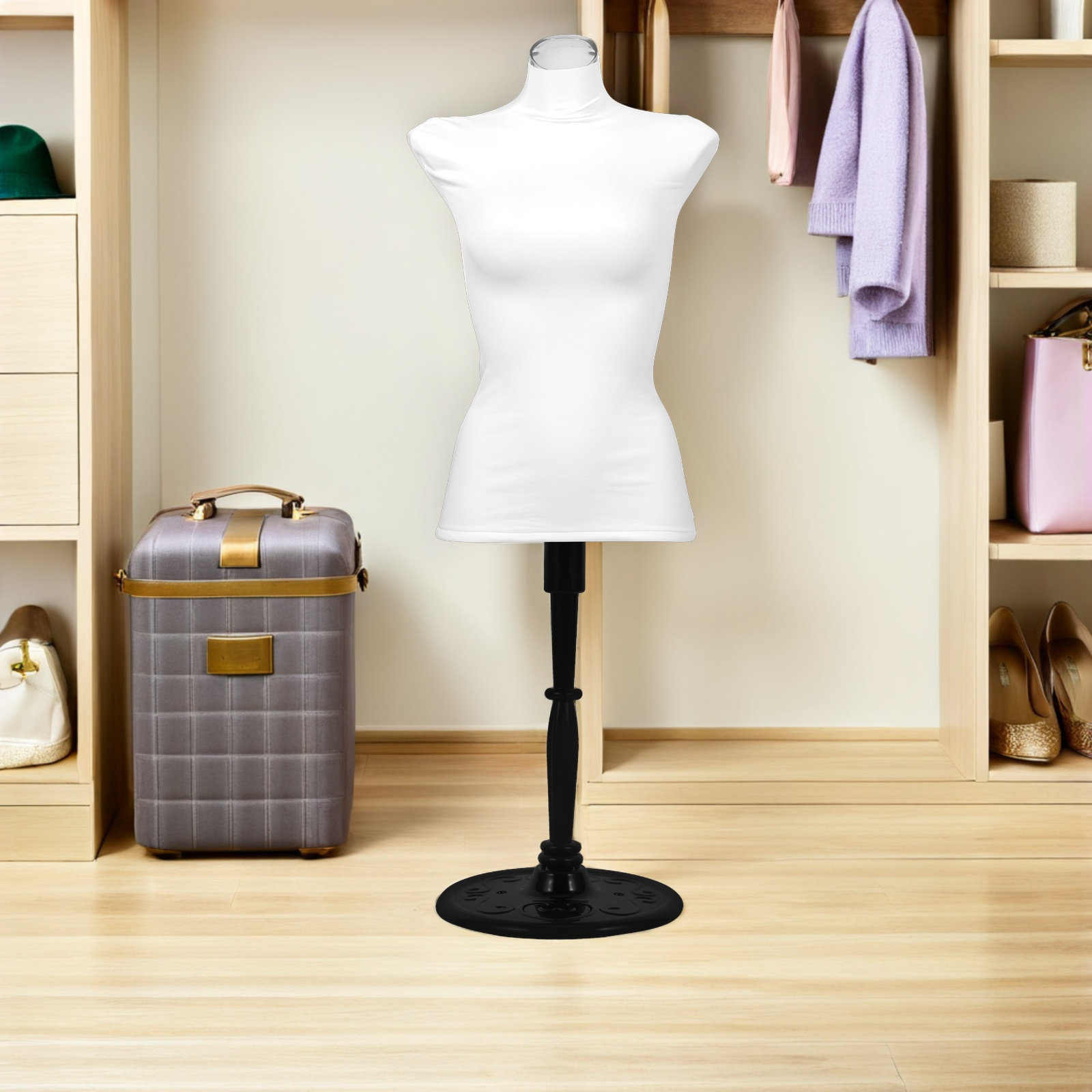 Mannequin Fabric Cover Flexibl - مراجعة Dress Form Mannequin وسعره