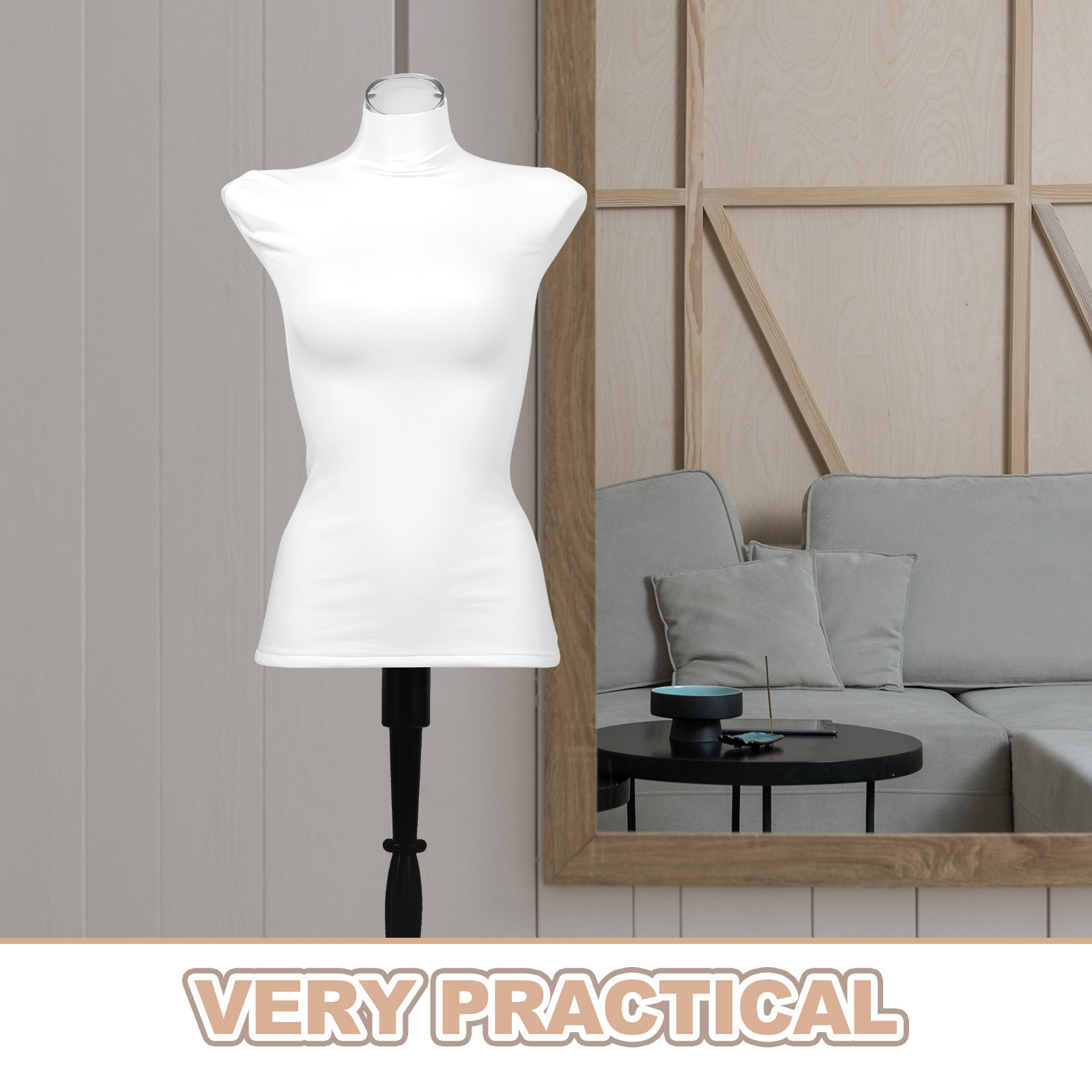 Mannequin Fabric Cover Flexibl - مراجعة Dress Form Mannequin وسعره