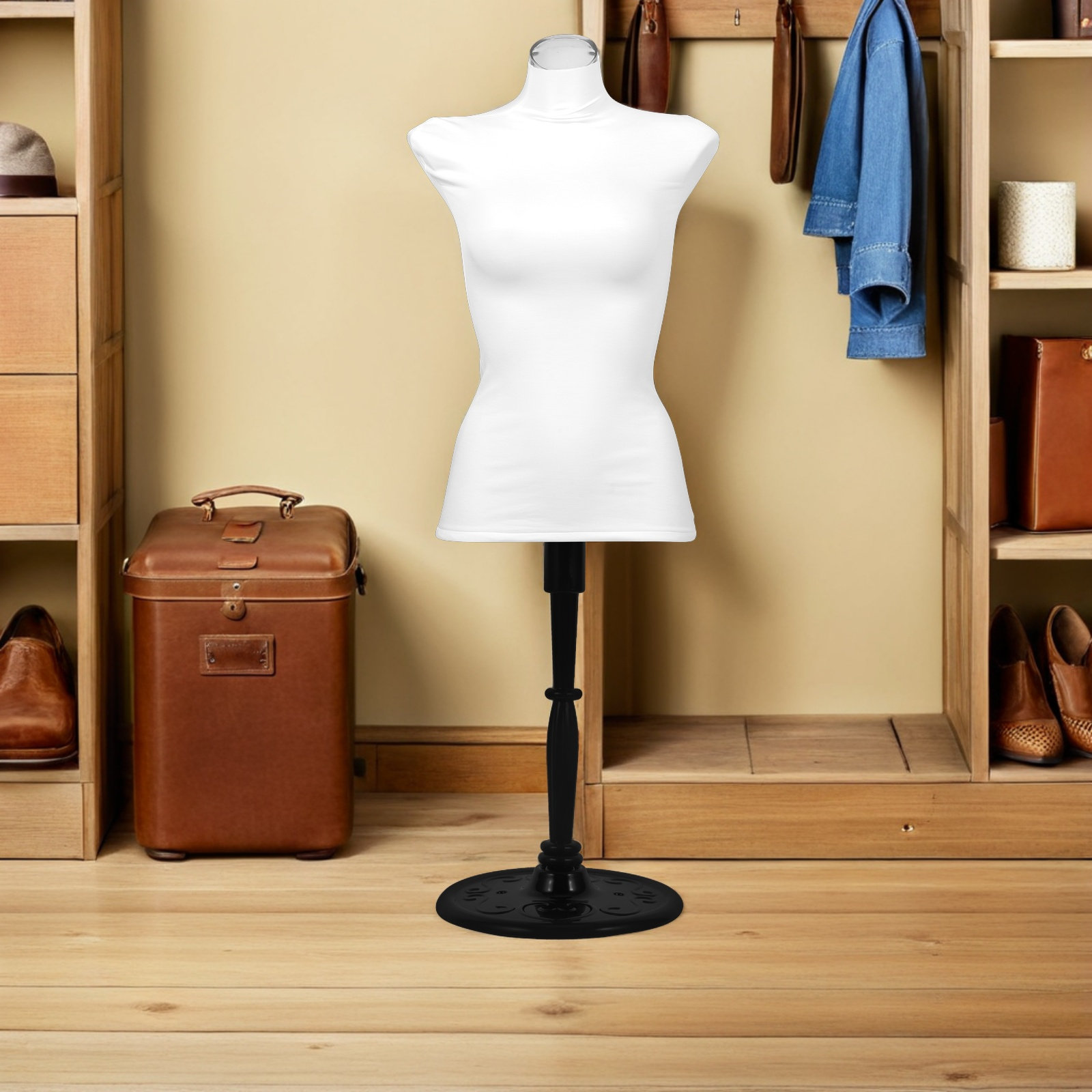 Mannequin Fabric Cover Flexibl - مراجعة Dress Form Mannequin وسعره