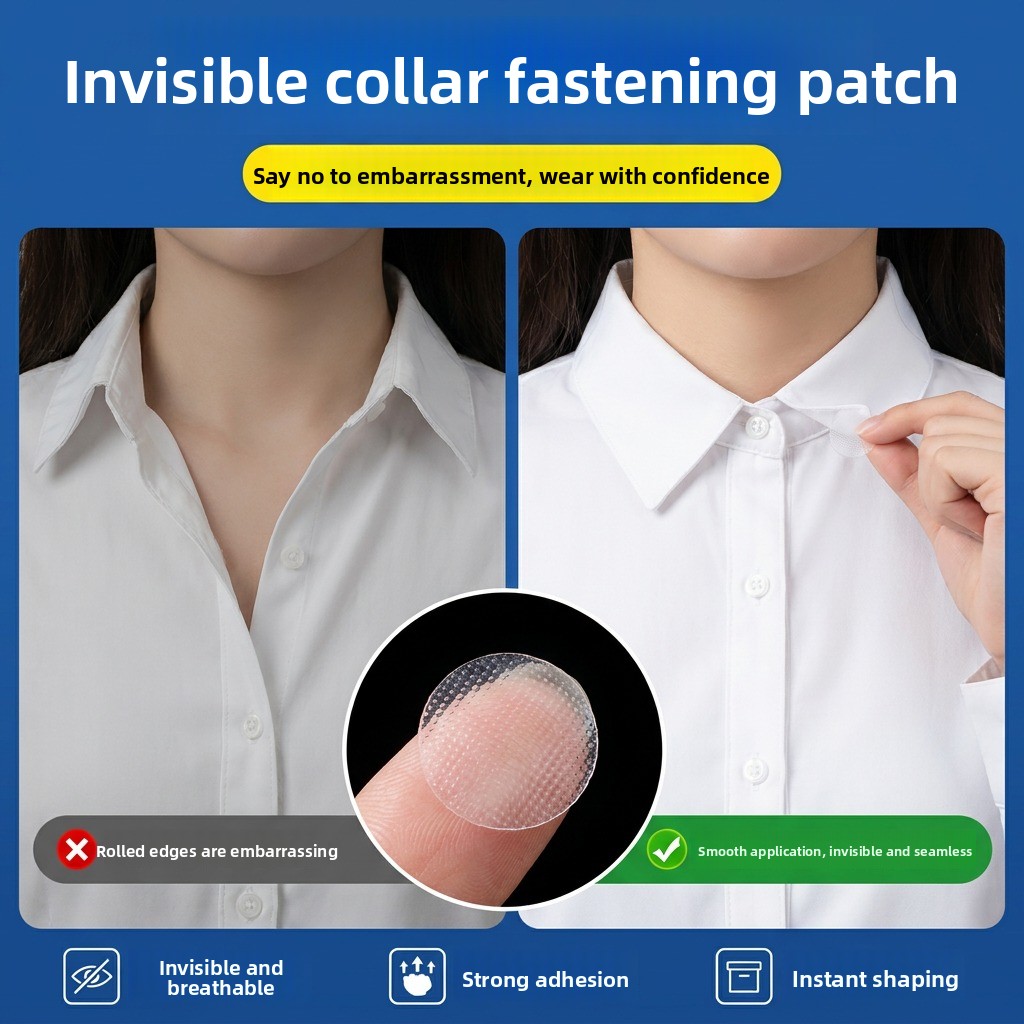 Magic Self-Adhesive Shirt Coll - مراجعة Sewing Labels وسعره