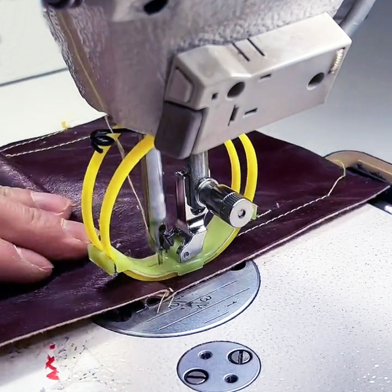 Nylon Double Ring Foot For JUK - مراجعة Leather Needle Heavy وسعره