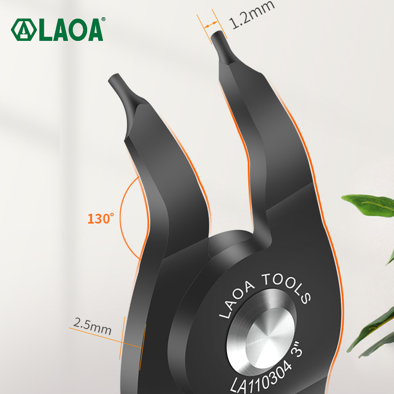 LAOA Mini Circlip pliers 3 inc - مراجعة Snap Button Plier وسعره
