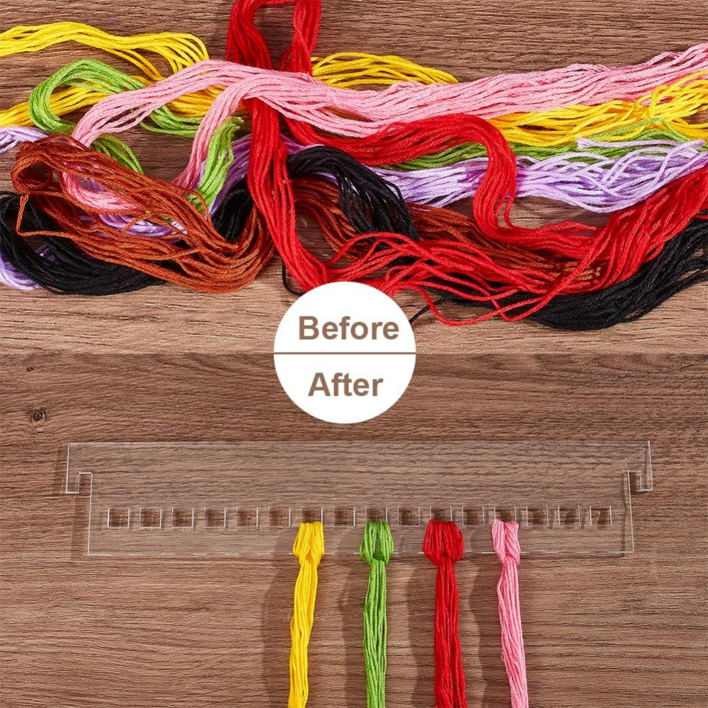 16 Positions Floss Organizer 5 - مراجعة Embroidery Floss Thread وسعره