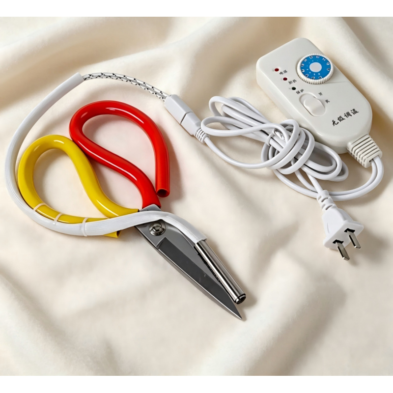 Electric Thermal Scissors Adju - مراجعة Sewing Labels وسعره