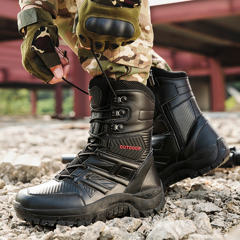 actical Military Boots Large S - مراجعة Sewing House وسعره