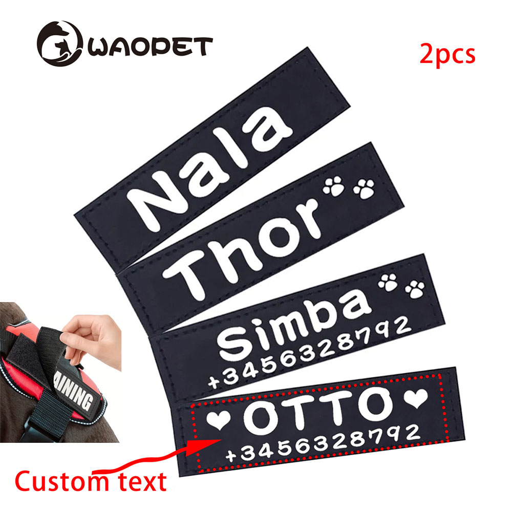 Custom Dog ID Tags For Harness - مراجعة Sewing Labels وسعره