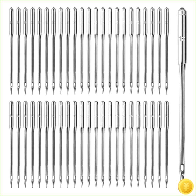 100PCS Sewing Machine Needles  - مراجعة Leather Needle Heavy وسعره