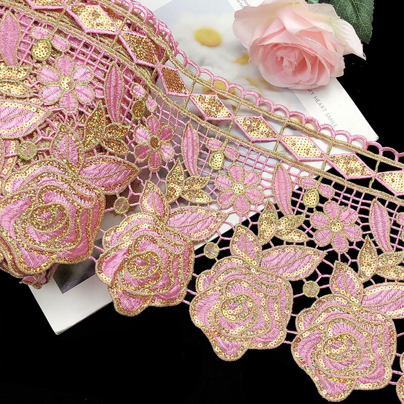 3 Yards 19.5cm Wide Exquisite  - مراجعة Textile And Sewing Supply وسعره