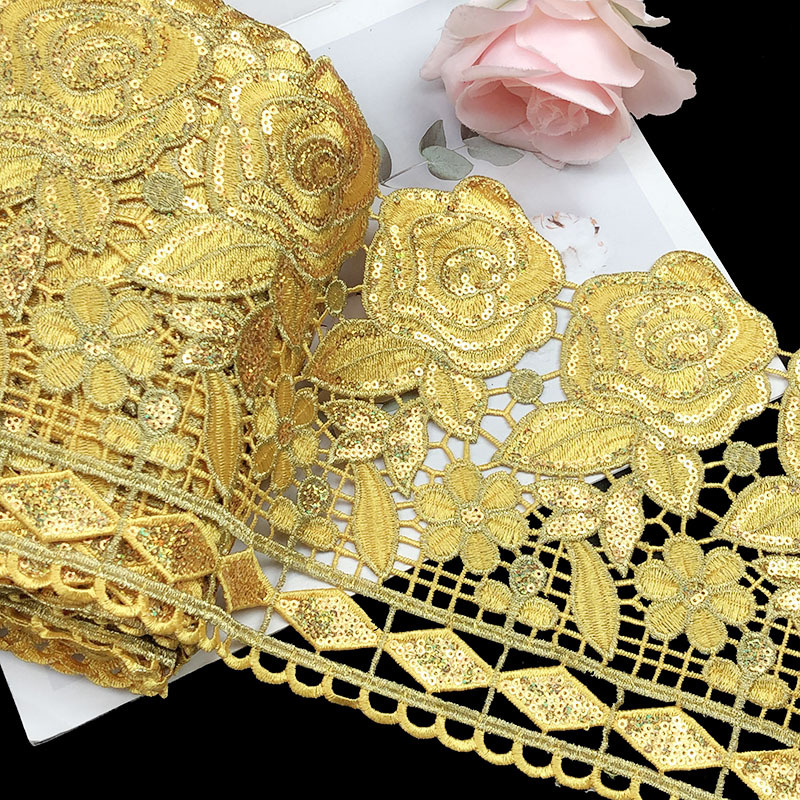 3 Yards 19.5cm Wide Exquisite  - مراجعة Textile And Sewing Supply وسعره
