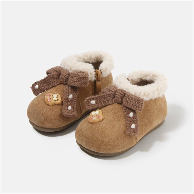 Winter New Baby Shoes Leather  - مراجعة Sewing Gt وسعره
