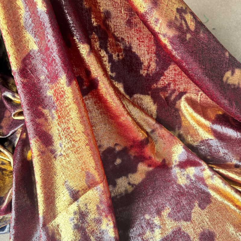 1yard Irregular Gold-Stamped V - مراجعة Sewing Fabric وسعره