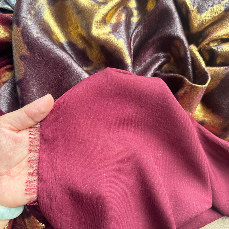 1yard Irregular Gold-Stamped V - مراجعة Sewing Fabric وسعره
