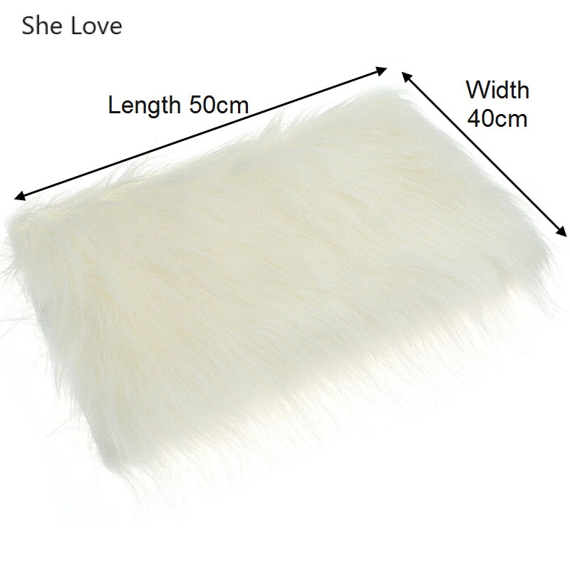 Chzimade 40x50cm Faux Fur Fabr - مراجعة Is Sewing A Textile Craft وسعره