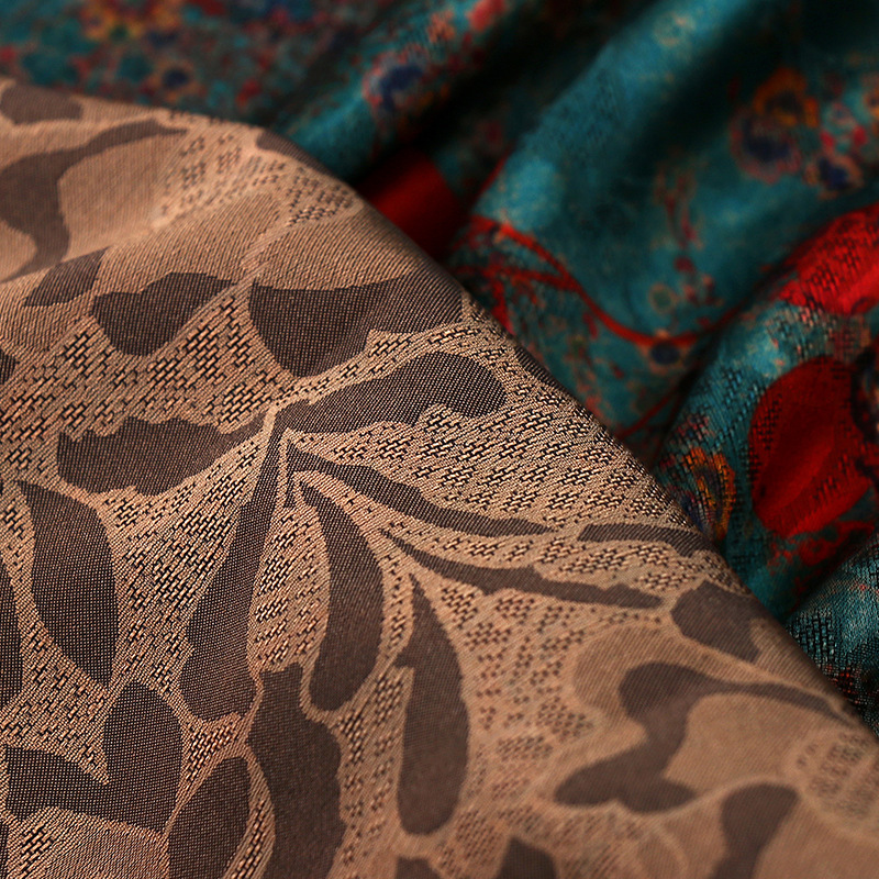 1m Floral Printed Fabric Imita - مراجعة Sewing Fabric وسعره