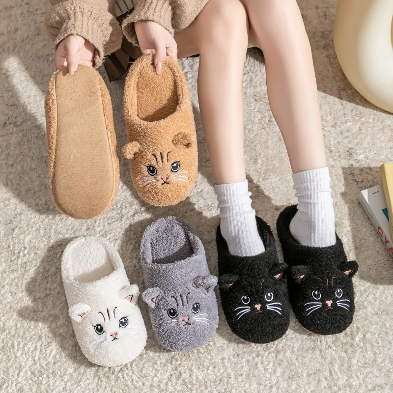 Non-Slip Soft Plush Cat Slippe - مراجعة Sewing House وسعره