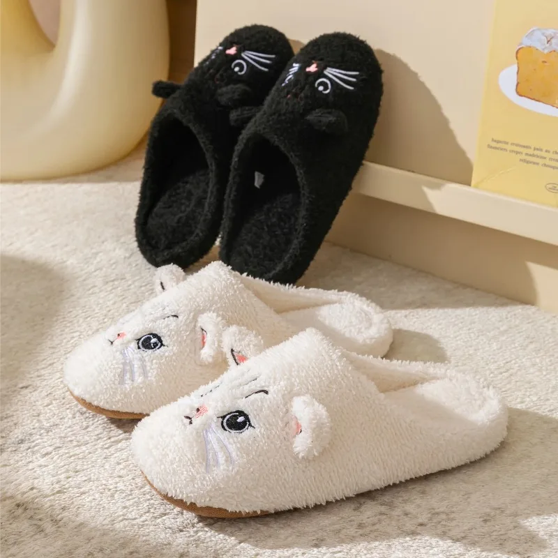 Non-Slip Soft Plush Cat Slippe - مراجعة Sewing House وسعره