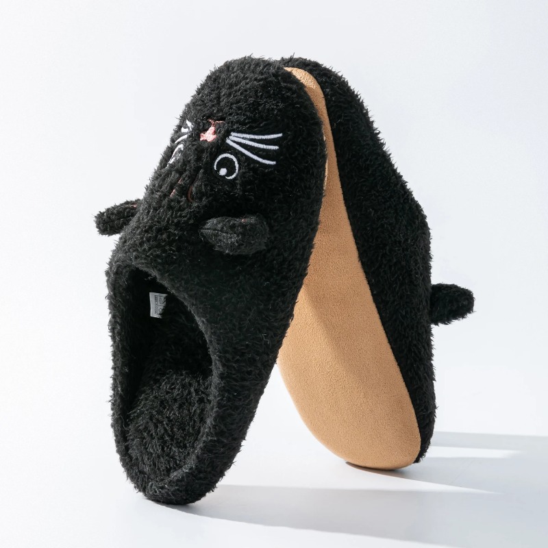 Non-Slip Soft Plush Cat Slippe - مراجعة Sewing House وسعره