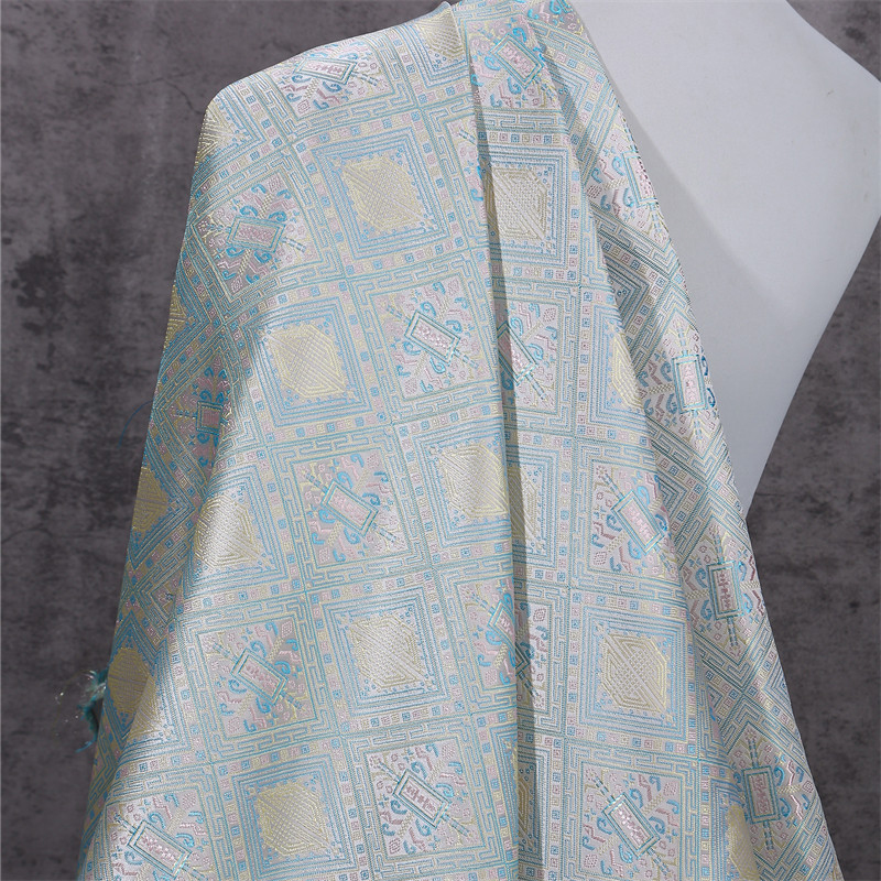 Chinese Style Jacquard Brocade - مراجعة Sewing Fabric وسعره