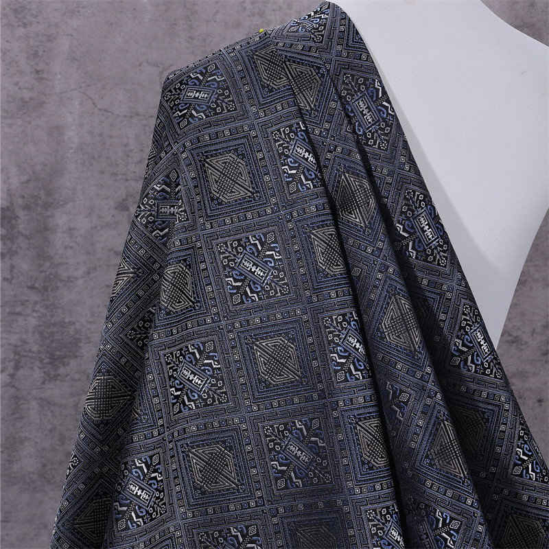 Chinese Style Jacquard Brocade - مراجعة Sewing Fabric وسعره