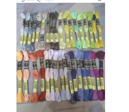 35 NEW DM*C Colors Cotton Flos - مراجعة Embroidery Floss Thread وسعره