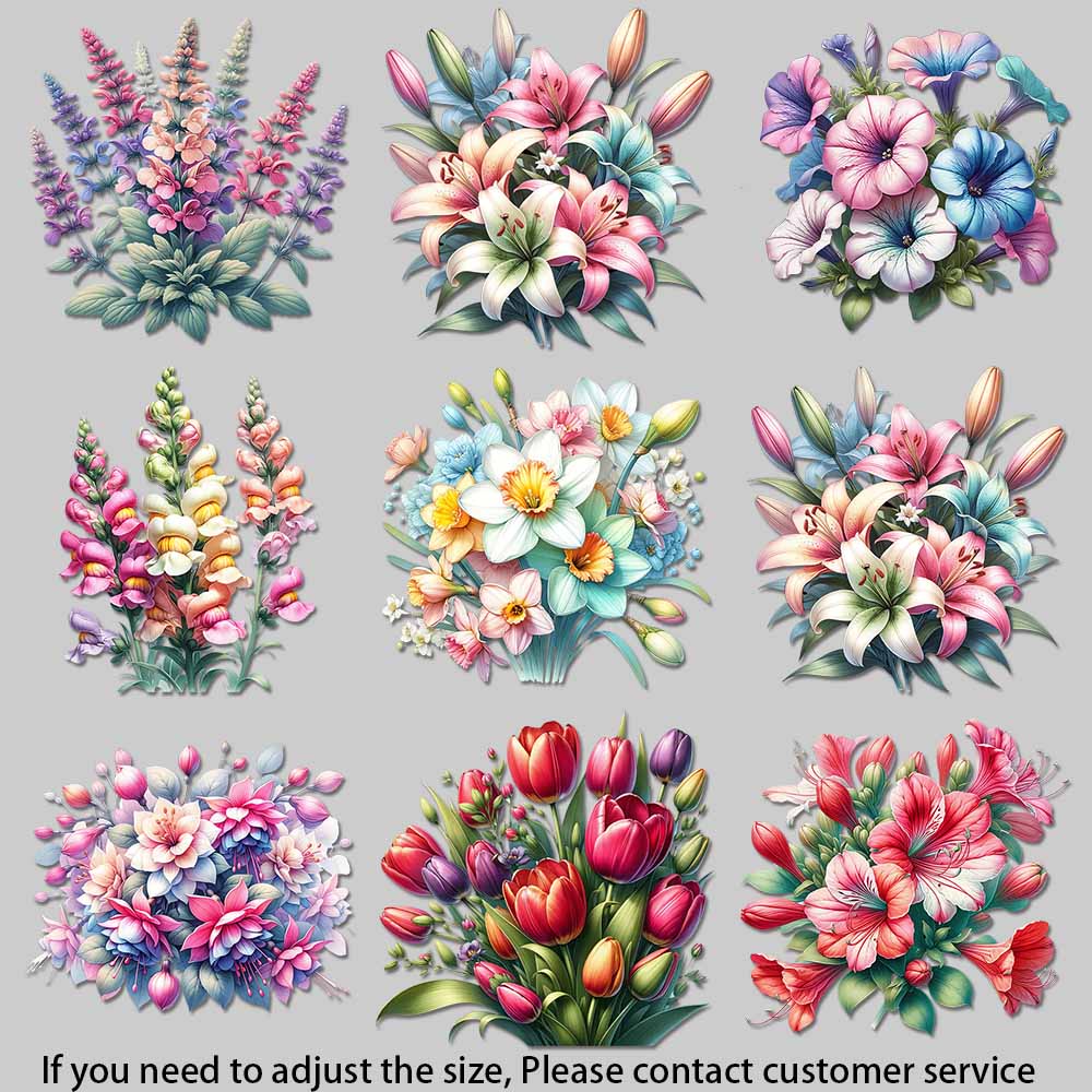 Vintage Watercolor Floral Iron - مراجعة Iron On Patch وسعره