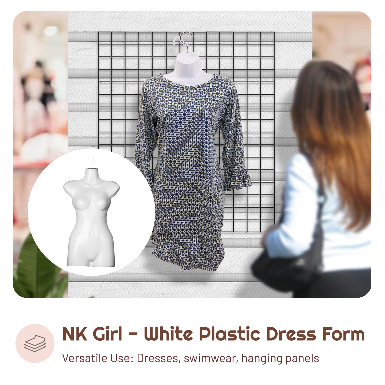 Hanging Mannequin Torso Female - مراجعة Dress Form Mannequin وسعره