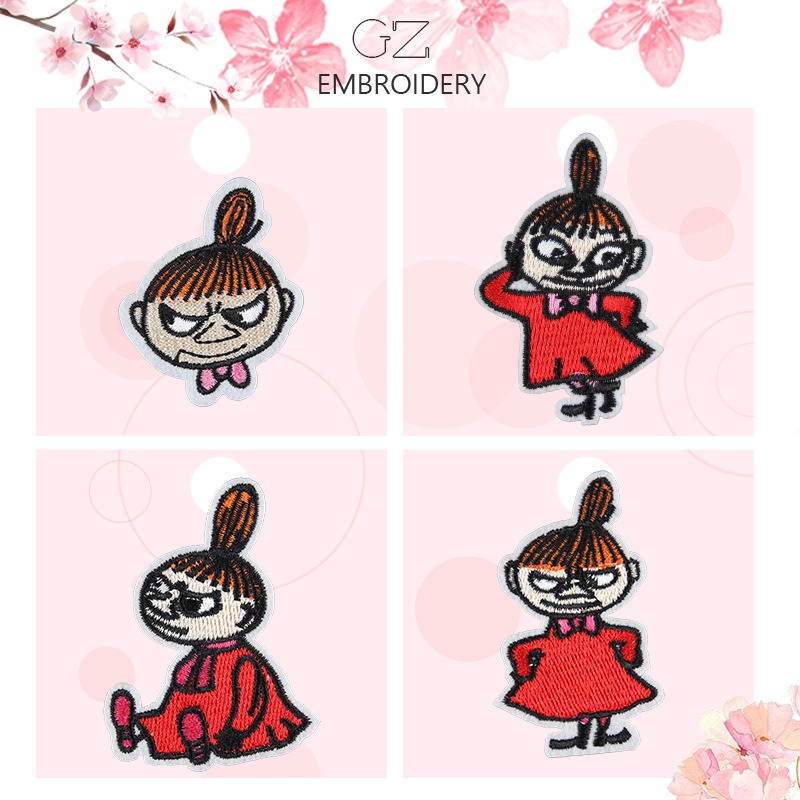 Moomin Cute Cartoon Embroidere - مراجعة Iron On Patch وسعره