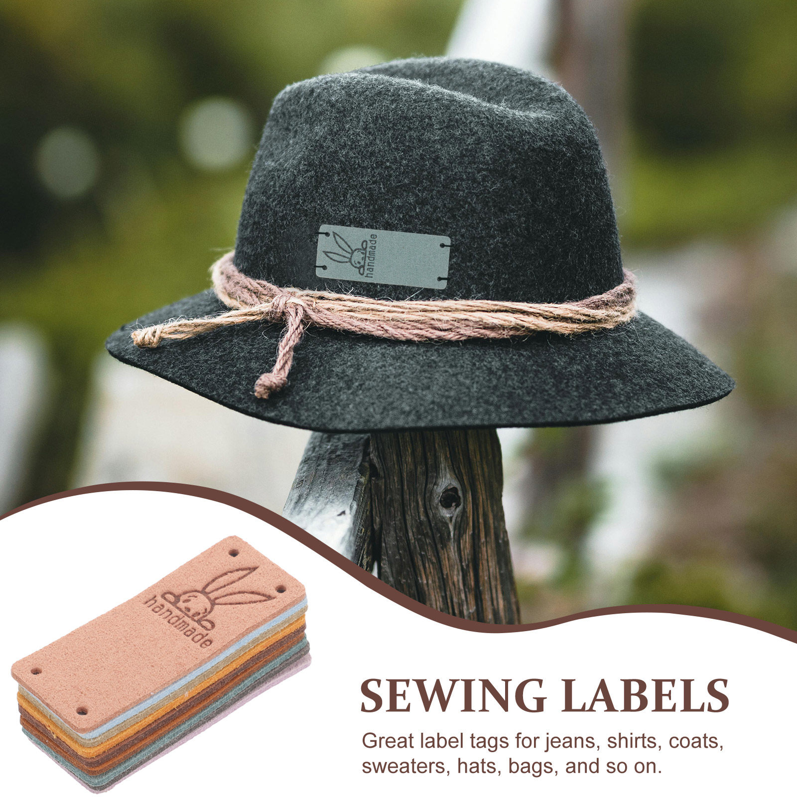 50Pcs High Quality Labels for  - مراجعة Sewing Labels وسعره