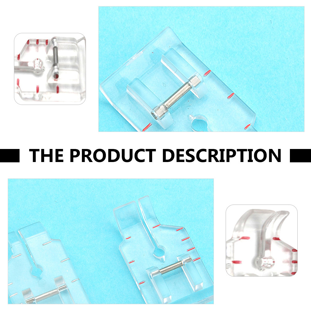 5Pcs Transparent Plastic Quilt - مراجعة Sewing Machine Fabric وسعره