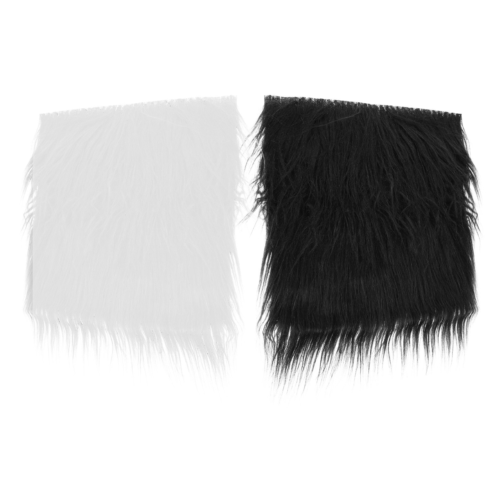 2Pcs Long Pile Synthetic Squar - مراجعة Sewing And Textile وسعره