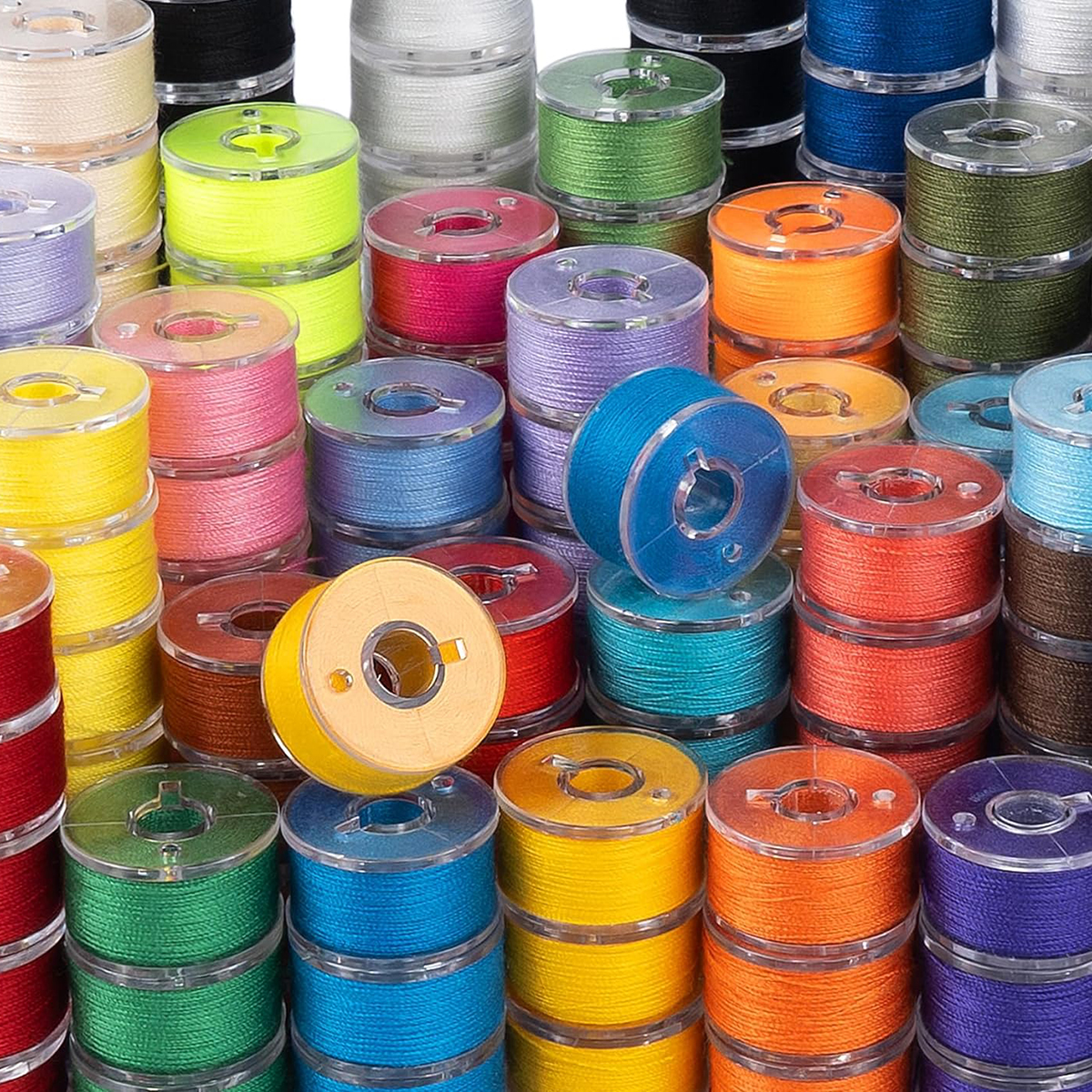 20Pcs Bobbins and Sewing Threa - مراجعة Textile Sewing Kit وسعره