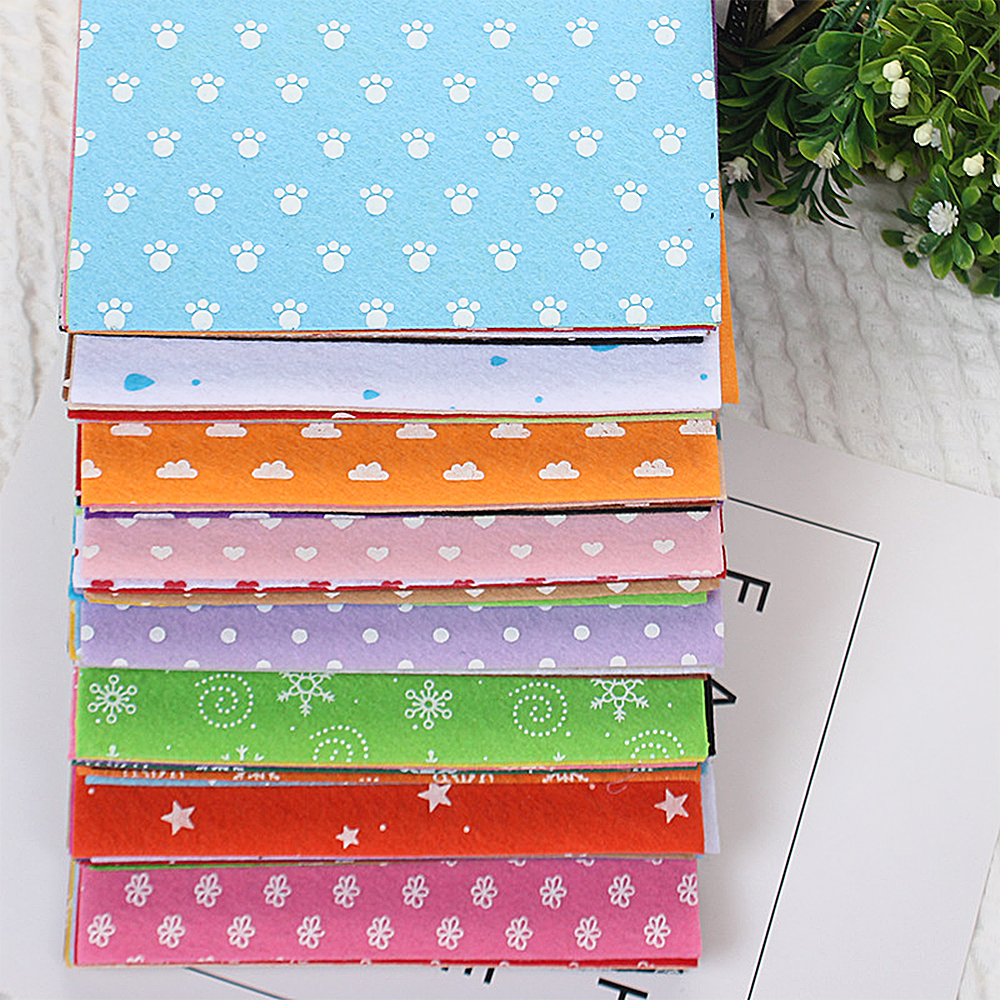 10 PCS 15x15cm 5.9x5.9in Felt  - مراجعة Is Sewing A Textile Craft وسعره