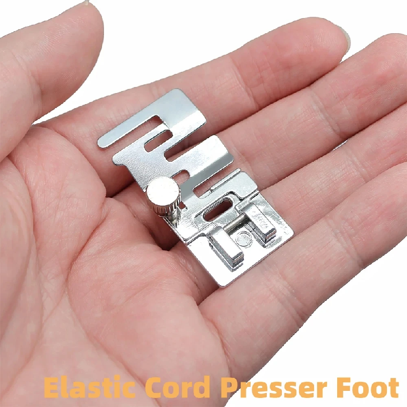 1Pc Elastic Band Presser Foot  - مراجعة Sewing Machine Fabric وسعره