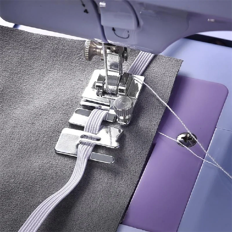1Pc Elastic Band Presser Foot  - مراجعة Sewing Machine Fabric وسعره