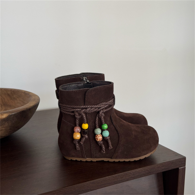 2025 New Autumn Children Boots - مراجعة Sewing Gt وسعره
