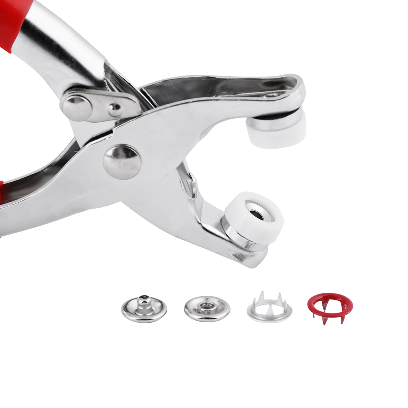 120 Sets Mix Colors Metal Pron - مراجعة Snap Button Plier وسعره
