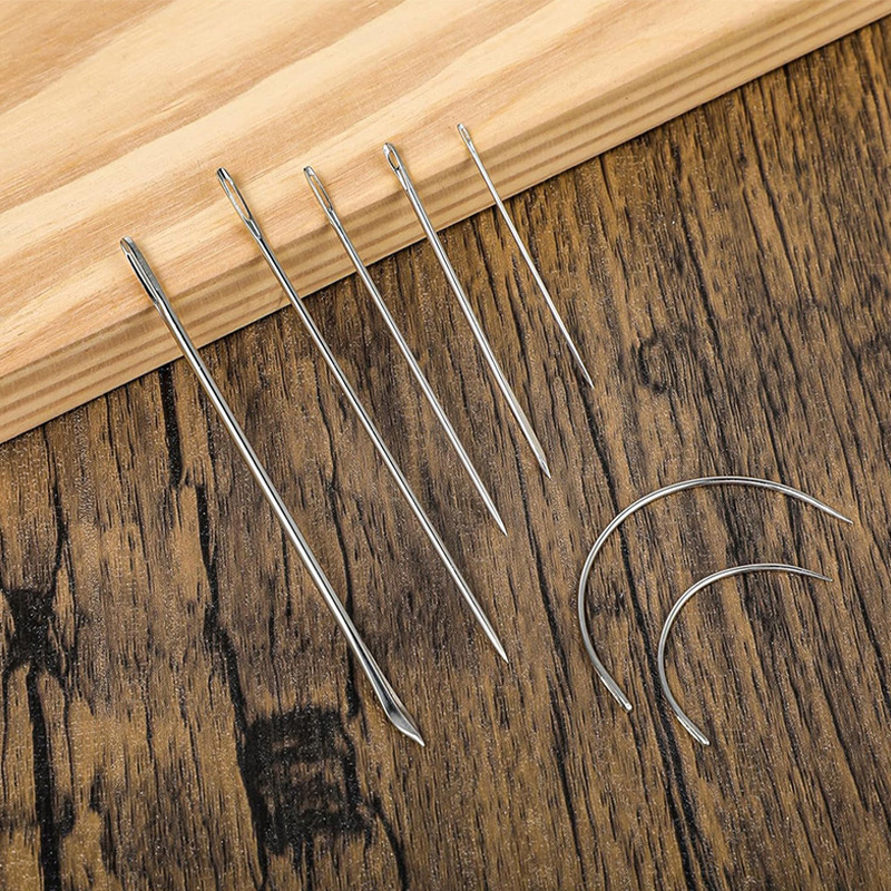 14/16PCS Heavy Duty Hand Sewin - مراجعة Leather Needle Heavy وسعره