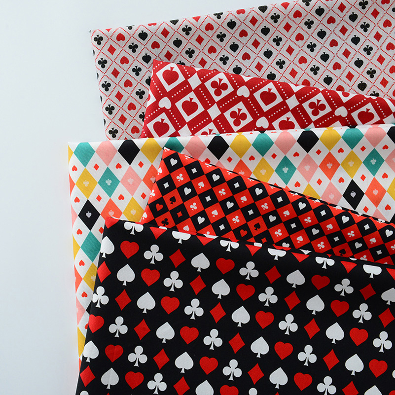 Ins Poker Element Cotton Digit - مراجعة Sewing And Textile وسعره