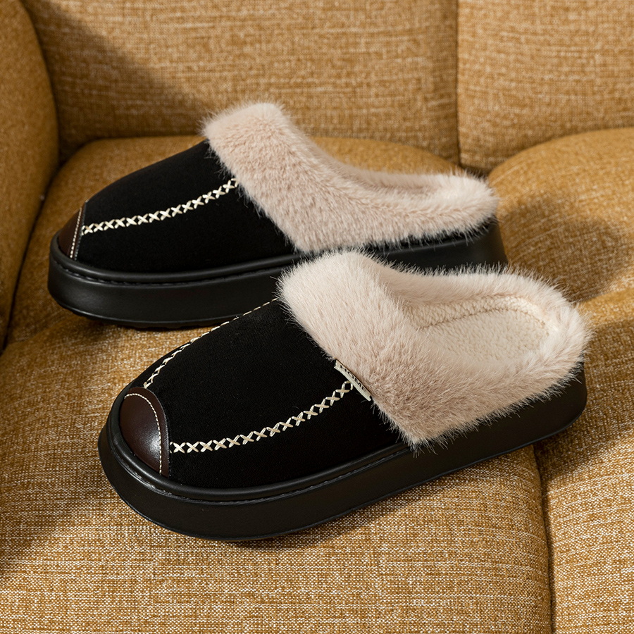 Fashion Women Slippers Winter  - مراجعة Sewing House وسعره