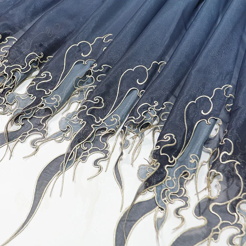 Chinese Style Embroidery Lotus - مراجعة Sewing Fabric وسعره