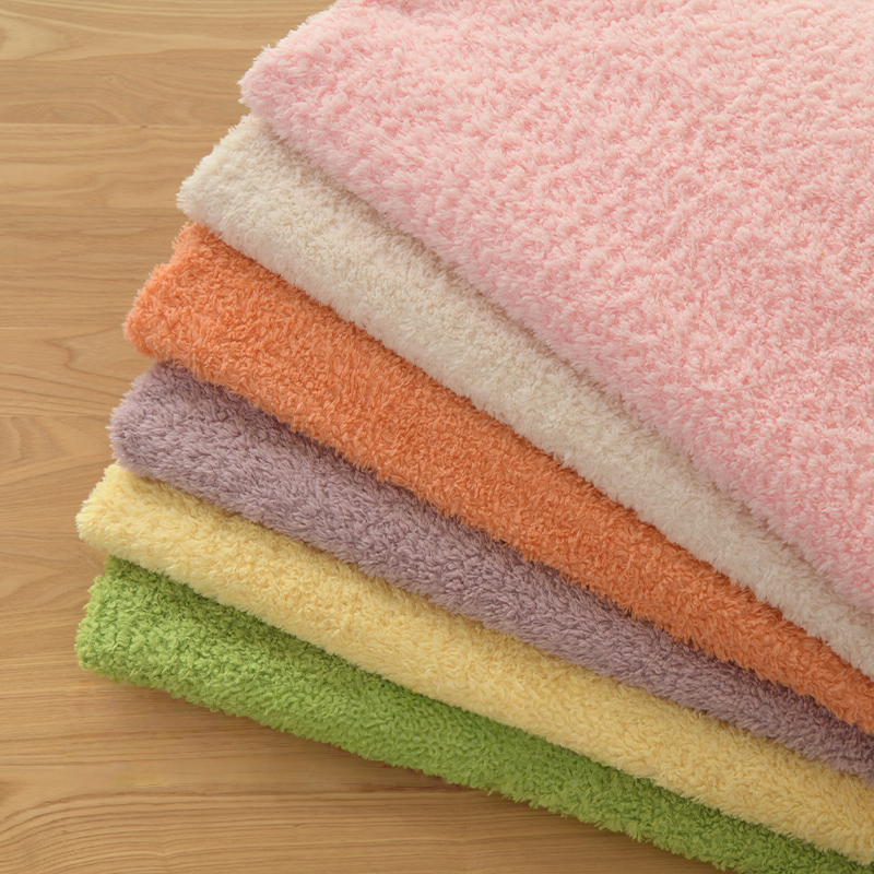 Imitation lamb hair Fabric Thi - مراجعة Sewing Fabric وسعره