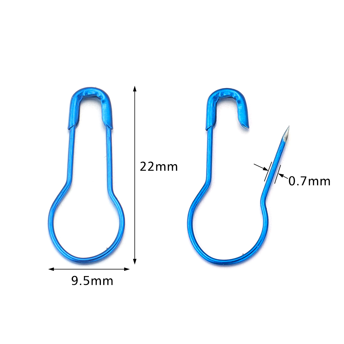 200Pcs/Lot Metal Pins Crochet  - مراجعة Textile Sewing Kit وسعره
