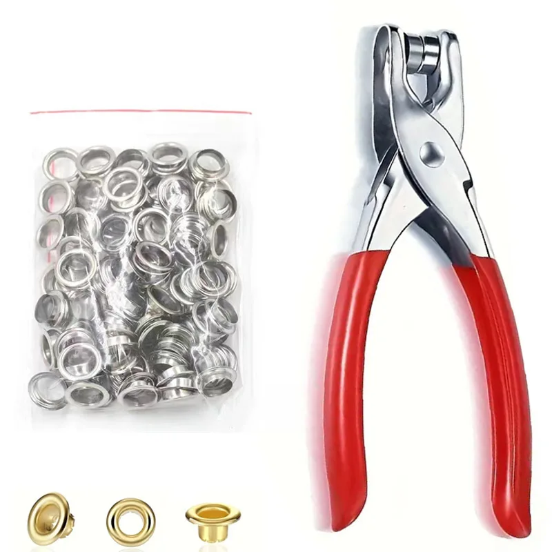 100pcs Prong Rings 4mm Buckle  - مراجعة Snap Button Plier وسعره