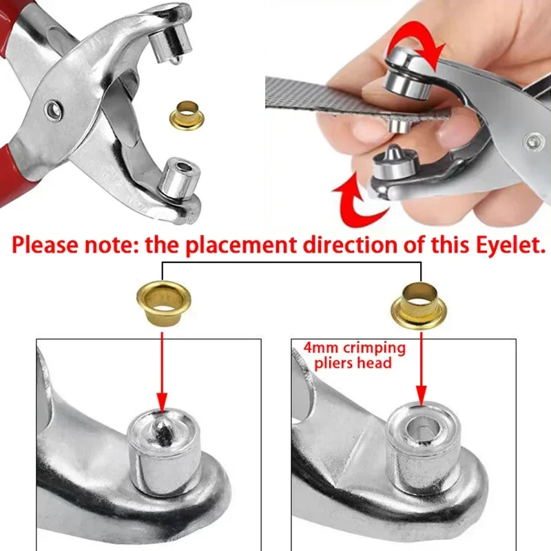 100pcs Prong Rings 4mm Buckle  - مراجعة Snap Button Plier وسعره