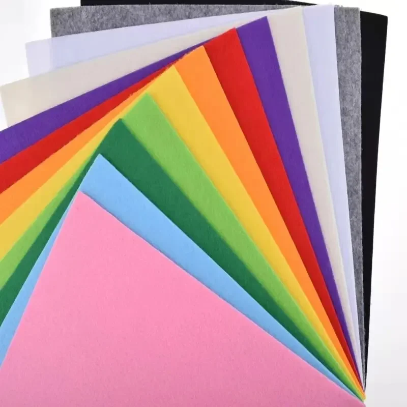 40Pcs Soft Felt Fabric Sheet A - مراجعة Is Sewing A Textile Craft وسعره