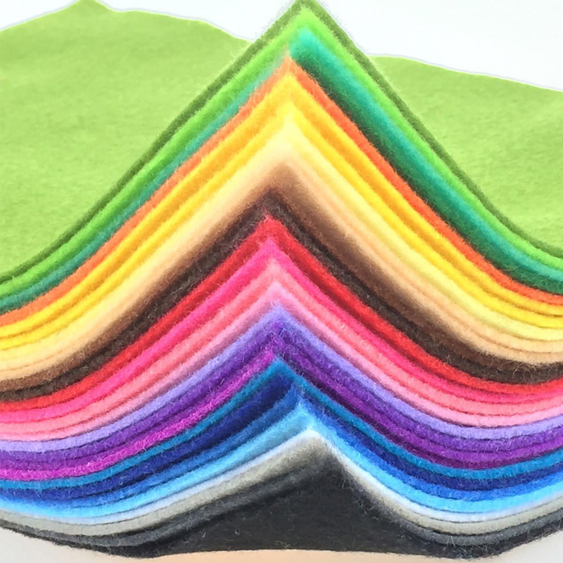 40Pcs Soft Felt Fabric Sheet A - مراجعة Is Sewing A Textile Craft وسعره